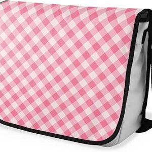 بوناميزون شنطة ماسنجر مدرسية مطبوعة رقميا مع حزام اسود للطلاب، شنطة كروس وشنطة ساعي، شنطة كتف للمدرسة، العودة الى المدرسة، المقاس: 29 × 36 سم