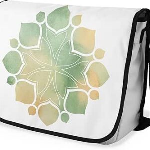 بوناميزون شنطة ماسنجر مدرسية مطبوعة رقميا مع حزام اسود للطلاب، شنطة كروس وشنطة ساعي، شنطة كتف للمدرسة، العودة الى المدرسة، المقاس: 29 × 36 سم