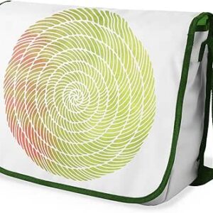 بونامايسون حقيبة مدرسية رسول مطبوعة رقميًا مع حزام كاكي للطلاب ، حقيبة كروس بودي ، حقيبة ساعي ، حقيبة كتف للمدرسة، العودة إلى المدرسة، الحجم: 29 × 36 سم، ألوان متعددة