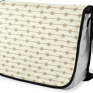 شنطة ماسنجر مدرسية مطبوعة رقمية بحزام اسود للبنات والاولاد من لو جاردين دو لين، شنطة ماسنجر للطلاب، شنط كتف مقاس 29 × 36 سم