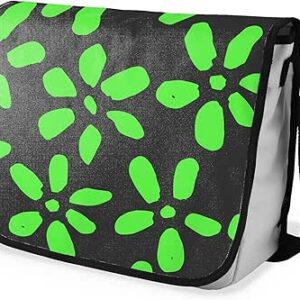 بوناميزون شنطة ماسنجر مدرسية مطبوعة رقميا مع حزام اسود للطلاب، شنطة كروس وشنطة ساعي، شنطة كتف للمدرسة، العودة الى المدرسة، المقاس: 29 × 36 سم