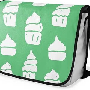 بوناميزون شنطة ماسنجر مدرسية مطبوعة رقميا مع حزام اسود للطلاب، شنطة كروس وشنطة ساعي، شنطة كتف للمدرسة، العودة الى المدرسة، المقاس: 29 × 36 سم