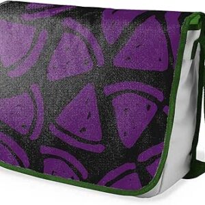 بوناميزون شنطة ماسنجر مدرسية مطبوعة رقميا مع حزام كاكي للطلاب، شنطة كروس وشنطة ساعي، شنطة كتف للمدرسة، العودة الى المدرسة، المقاس: 29 × 36 سم