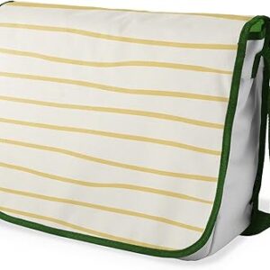 بوناميزون شنطة ماسنجر مدرسية مطبوعة رقميا مع حزام كاكي للطلاب، شنطة كروس وشنطة ساعي، شنطة كتف للمدرسة، العودة الى المدرسة، المقاس: 29 × 36 سم