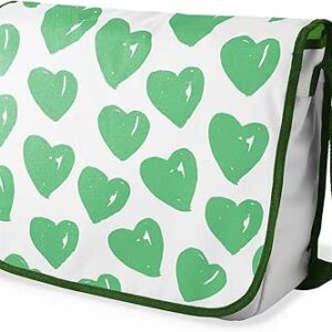 شنطة ماسنجر مدرسية مطبوعة رقميا مع احزمة كاكي للبنات والاولاد من لو جاردين دو لين، شنطة ماسنجر للطلاب، شنط كتف مقاس 29 × 36 سم