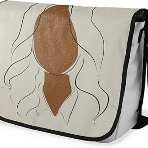 شنطة ماسنجر مدرسية مطبوعة رقمية بحزام اسود للبنات والاولاد من لو جاردين دو لين، شنطة ماسنجر للطلاب، شنط كتف مقاس 29 × 36 سم