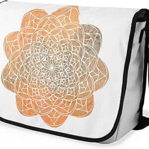 بوناميزون شنطة ماسنجر مدرسية مطبوعة رقميا مع حزام اسود للطلاب، شنطة كروس وشنطة ساعي، شنطة كتف للمدرسة، العودة الى المدرسة، المقاس: 29 × 36 سم