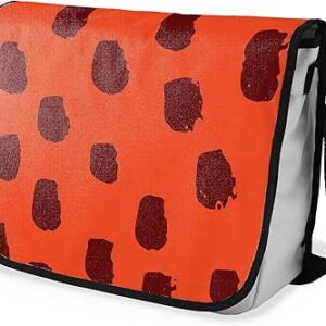 شنطة ماسنجر مدرسية مطبوعة رقمية بحزام اسود للبنات والاولاد من لو جاردين دو لين، شنطة ماسنجر للطلاب، شنط كتف مقاس 29 × 36 سم