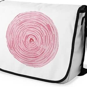 شنطة ماسنجر مدرسية مطبوعة رقمية بحزام اسود للبنات والاولاد من لو جاردين دو لين، شنطة ماسنجر للطلاب، شنط كتف مقاس 29 × 36 سم