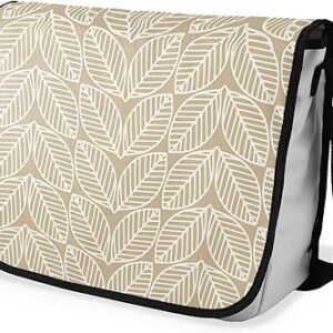 شنطة ماسنجر مدرسية مطبوعة رقمية بحزام اسود للبنات والاولاد من لو جاردين دو لين، شنطة ماسنجر للطلاب، شنط كتف مقاس 29 × 36 سم