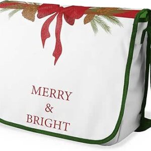 شنطة ماسنجر مدرسية مطبوعة رقميا مع احزمة كاكي للبنات والاولاد من لو جاردين دو لين، شنطة ماسنجر للطلاب، شنط كتف مقاس 29 × 36 سم