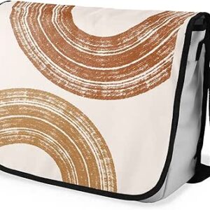 بوناميزون شنطة ماسنجر مدرسية مطبوعة رقميا مع حزام اسود للطلاب، شنطة كروس وشنطة ساعي، شنطة كتف للمدرسة، العودة الى المدرسة، المقاس: 29 × 36 سم