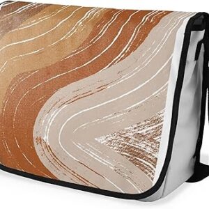 شنطة ماسنجر مدرسية مطبوعة رقمية بحزام اسود للبنات والاولاد من لو جاردين دو لين، شنطة ماسنجر للطلاب، شنط كتف مقاس 29 × 36 سم