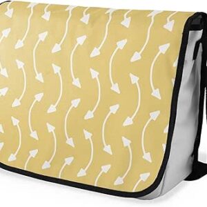 بوناميزون شنطة ماسنجر مدرسية مطبوعة رقميا مع حزام اسود للطلاب، شنطة كروس وشنطة ساعي، شنطة كتف للمدرسة، العودة الى المدرسة، المقاس: 29 × 36 سم