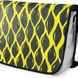 شنطة ماسنجر مدرسية مطبوعة رقمية بحزام اسود للبنات والاولاد من لو جاردين دو لين، شنطة ماسنجر للطلاب، شنط كتف مقاس 29 × 36 سم