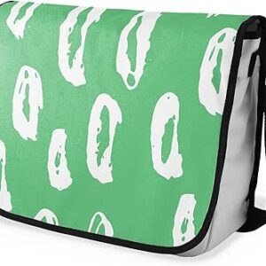 شنطة ماسنجر مدرسية مطبوعة رقمية بحزام اسود للبنات والاولاد من لو جاردين دو لين، شنطة ماسنجر للطلاب، شنط كتف مقاس 29 × 36 سم