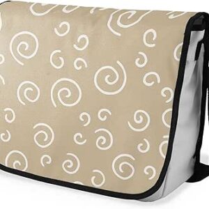 بوناميزون شنطة ماسنجر مدرسية مطبوعة رقميا مع حزام اسود للطلاب، شنطة كروس وشنطة ساعي، شنطة كتف للمدرسة، العودة الى المدرسة، المقاس: 29 × 36 سم