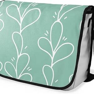 شنطة ماسنجر مدرسية مطبوعة رقمية بحزام اسود للبنات والاولاد من لو جاردين دو لين، شنطة ماسنجر للطلاب، شنط كتف مقاس 29 × 36 سم