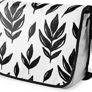 شنطة ماسنجر مدرسية مطبوعة رقمية بحزام اسود للبنات والاولاد من لو جاردين دو لين، شنطة ماسنجر للطلاب، شنط كتف مقاس 29 × 36 سم