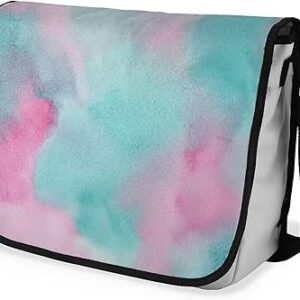 بوناميزون شنطة ماسنجر مدرسية مطبوعة رقميا مع حزام اسود للطلاب، شنطة كروس وشنطة ساعي، شنطة كتف للمدرسة، العودة الى المدرسة، المقاس: 29 × 36 سم