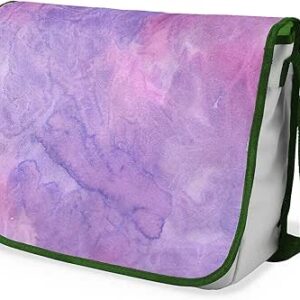 شنطة ماسنجر مدرسية مطبوعة رقميا مع احزمة كاكي للبنات والاولاد من لو جاردين دو لين، شنطة ماسنجر للطلاب، شنط كتف مقاس 29 × 36 سم