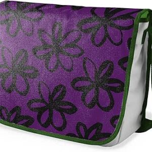 شنطة ماسنجر مدرسية مطبوعة رقميا مع احزمة كاكي للبنات والاولاد من لو جاردين دو لين، شنطة ماسنجر للطلاب، شنط كتف مقاس 29 × 36 سم