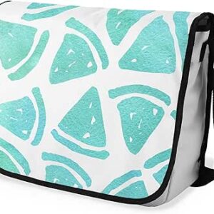 شنطة ماسنجر مدرسية مطبوعة رقمية بحزام اسود للبنات والاولاد من لو جاردين دو لين، شنطة ماسنجر للطلاب، شنط كتف مقاس 29 × 36 سم