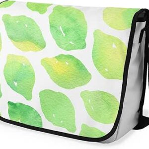 شنطة ماسنجر مدرسية مطبوعة رقمية بحزام اسود للبنات والاولاد من لو جاردين دو لين، شنطة ماسنجر للطلاب، شنط كتف مقاس 29 × 36 سم