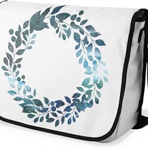 حقيبة ماسنجر مدرسية مطبوعة بطباعة رقمية مع حزام أسود للبنات والأولاد، حقيبة ماسنجر للطلاب والعودة إلى المدرسة، حقائب ماسنجر للطلاب، حقائب كتف، مقاس 29 × 36 سم