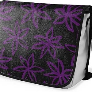 بوناميزون شنطة ماسنجر مدرسية مطبوعة رقميا مع حزام اسود للطلاب، شنطة كروس وشنطة ساعي، شنطة كتف للمدرسة، العودة الى المدرسة، المقاس: 29 × 36 سم