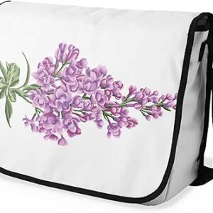 بوناميزون شنطة ماسنجر مدرسية مطبوعة رقميا مع حزام اسود للطلاب، شنطة كروس وشنطة ساعي، شنطة كتف للمدرسة، العودة الى المدرسة، المقاس: 29 × 36 سم