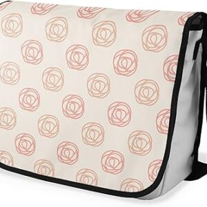 بوناميزون شنطة ماسنجر مدرسية مطبوعة رقميا مع حزام اسود للطلاب، شنطة كروس وشنطة ساعي، شنطة كتف للمدرسة، العودة الى المدرسة، المقاس: 29 × 36 سم