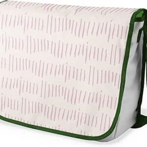 بوناميزون شنطة ماسنجر مدرسية مطبوعة رقميا مع حزام كاكي للطلاب، شنطة كروس وشنطة ساعي، شنطة كتف للمدرسة، العودة الى المدرسة، المقاس: 29 × 36 سم