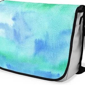 شنطة ماسنجر مدرسية مطبوعة رقمية بحزام اسود للبنات والاولاد من لو جاردين دو لين، شنطة ماسنجر للطلاب، شنط كتف مقاس 29 × 36 سم