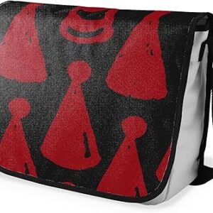 شنطة ماسنجر مدرسية مطبوعة رقمية بحزام اسود للبنات والاولاد من لو جاردين دو لين، شنطة ماسنجر للطلاب، شنط كتف مقاس 29 × 36 سم