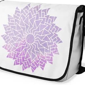 بوناميزون شنطة ماسنجر مدرسية مطبوعة رقميا مع حزام اسود للطلاب، شنطة كروس وشنطة ساعي، شنطة كتف للمدرسة، العودة الى المدرسة، المقاس: 29 × 36 سم