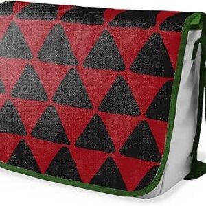 شنطة ماسنجر مدرسية مطبوعة رقميا مع احزمة كاكي للبنات والاولاد من لو جاردين دو لين، شنطة ماسنجر للطلاب، شنط كتف مقاس 29 × 36 سم