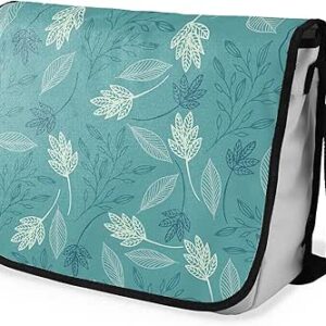 شنطة ماسنجر مدرسية مطبوعة رقمية بحزام اسود للبنات والاولاد من لو جاردين دو لين، شنطة ماسنجر للطلاب، شنط كتف مقاس 29 × 36 سم