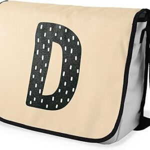 شنطة ماسنجر مدرسية مطبوعة رقمية بحزام اسود للبنات والاولاد من لو جاردين دو لين، شنطة ماسنجر للطلاب، شنط كتف مقاس 29 × 36 سم