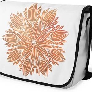 شنطة ماسنجر مدرسية مطبوعة رقمية بحزام اسود للبنات والاولاد من لو جاردين دو لين، شنطة ماسنجر للطلاب، شنط كتف مقاس 29 × 36 سم