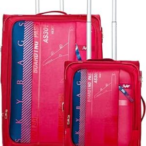 حقائب اير واي برو 8W EXP بعجلات 20/28 انش احمر