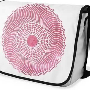 شنطة ماسنجر مدرسية مطبوعة رقمية بحزام اسود للبنات والاولاد من لو جاردين دو لين، شنطة ماسنجر للطلاب، شنط كتف مقاس 29 × 36 سم