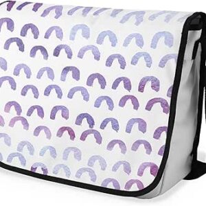 بوناميزون شنطة ماسنجر مدرسية مطبوعة رقميا مع حزام اسود للطلاب، شنطة كروس وشنطة ساعي، شنطة كتف للمدرسة، العودة الى المدرسة، المقاس: 29 × 36 سم