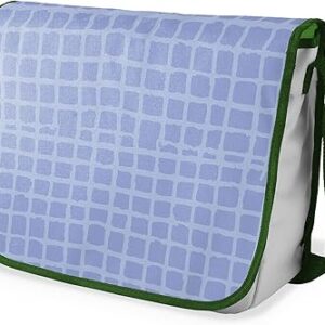 بوناميزون شنطة ماسنجر مدرسية مطبوعة رقميا مع حزام كاكي للطلاب، شنطة كروس وشنطة ساعي، شنطة كتف للمدرسة، العودة الى المدرسة، المقاس: 29 × 36 سم