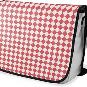 شنطة ماسنجر مدرسية مطبوعة رقمية بحزام اسود للبنات والاولاد من لو جاردين دو لين، شنطة ماسنجر للطلاب، شنط كتف مقاس 29 × 36 سم