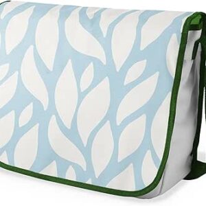 بوناميزون شنطة ماسنجر مدرسية مطبوعة رقميا مع حزام كاكي للطلاب، شنطة كروس وشنطة ساعي، شنطة كتف للمدرسة، العودة الى المدرسة، المقاس: 29 × 36 سم