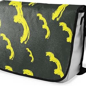 شنطة ماسنجر مدرسية مطبوعة رقمية بحزام اسود للبنات والاولاد من لو جاردين دو لين، شنطة ماسنجر للطلاب، شنط كتف مقاس 29 × 36 سم