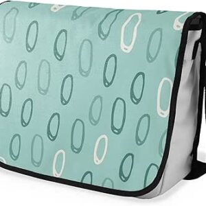 بوناميزون شنطة ماسنجر مدرسية مطبوعة رقميا مع حزام اسود للطلاب، شنطة كروس وشنطة ساعي، شنطة كتف للمدرسة، العودة الى المدرسة، المقاس: 29 × 36 سم