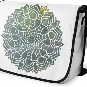 شنطة ماسنجر مدرسية مطبوعة رقمية بحزام اسود للبنات والاولاد من لو جاردين دو لين، شنطة ماسنجر للطلاب، شنط كتف مقاس 29 × 36 سم