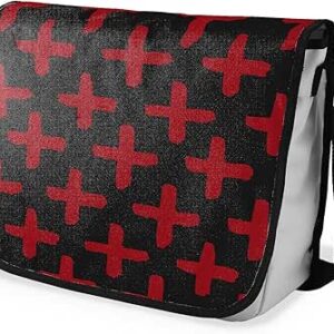 شنطة ماسنجر مدرسية مطبوعة رقمية بحزام اسود للبنات والاولاد من لو جاردين دو لين، شنطة ماسنجر للطلاب، شنط كتف مقاس 29 × 36 سم